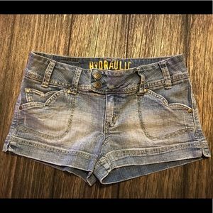 Hydraulic Jean Shorts